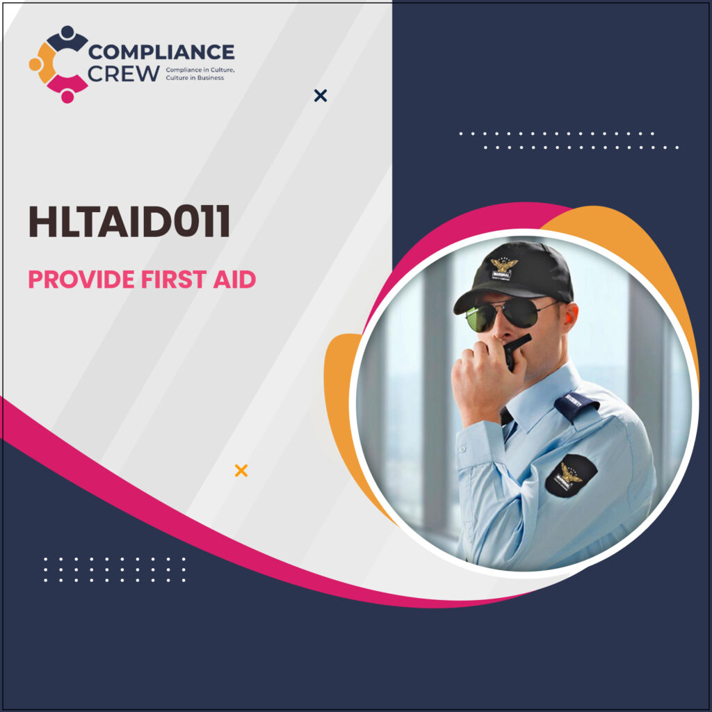 HLTAID011 Provide first aid (Hospitality) - RTO Consultants | RTO ...